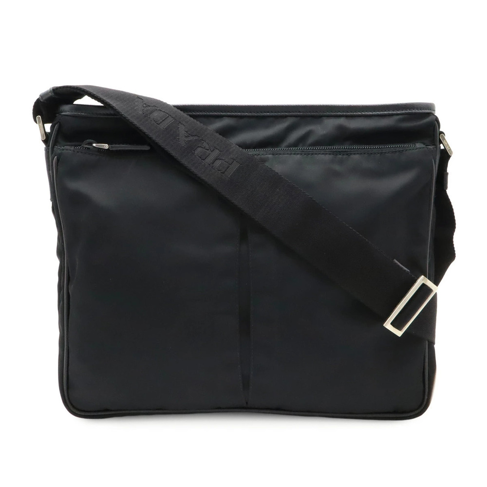 Prada Messenger Crossbody Leather NERO Black